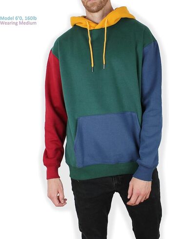 Agora Color Block Hoodie Mens in Kuwait