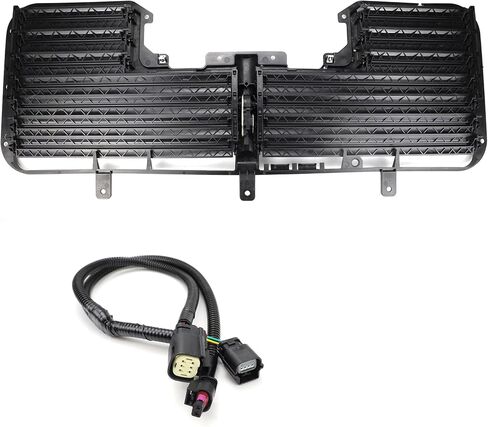 601-374 Radiator Shutter Assembly Compatible with Chevy Silverado 1500 2017-2019 GMC Sierra Chevrolet/GMC Models 84363184 23300225 in Saudi Arabia