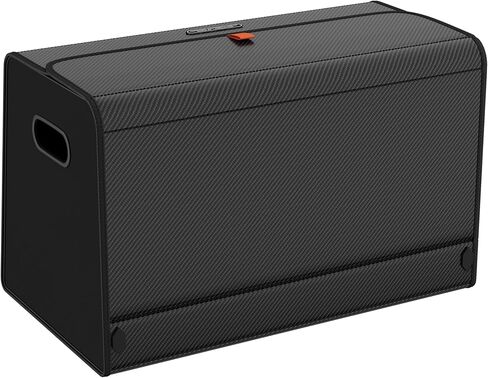 GMQ Car Trunk Organizer for SUV,Car Organizers and Storage with Collapsible Storage, Large Capacity for SUV, Truck, MPV (Weave Black, M-15.8 * 13 * 12.5IN) in Kuwait