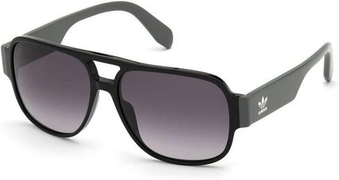 Sunglasses Adidas Originals OR 0006 01B Shiny Black/Gradient Smoke Lenses in Saudi Arabia