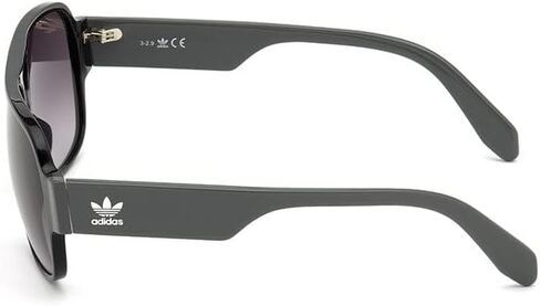 Sunglasses Adidas Originals OR 0006 01B Shiny Black/Gradient Smoke Lenses in Saudi Arabia