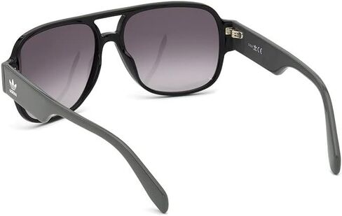 Sunglasses Adidas Originals OR 0006 01B Shiny Black/Gradient Smoke Lenses in Saudi Arabia