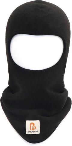 BOCOMAL FR Balaclava Flame Resistant 11oz Fleece Modacrylic Blend Winter Face Mask Hood Arc Rated One Size in Saudi Arabia