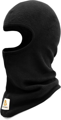 BOCOMAL FR Balaclava Flame Resistant 11oz Fleece Modacrylic Blend Winter Face Mask Hood Arc Rated One Size in Saudi Arabia