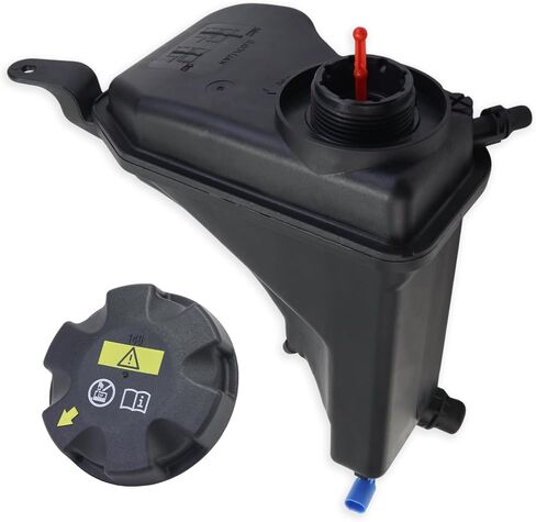 Engine Coolant Reservoir Tank & Sensor & Cap Repalces 17137567462 17137607482 17137640514 603-334, for BMW 118i 120i 125i 130i 135i 323i 325i 325xi 328i 328xi 330i 330xi 335i 335xi X1 Z4 in Saudi Arabia