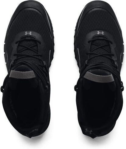 Under Armour Men's UA Micro G Valsetz Tactical Boots - 3023743-001 - Black/Black/Pitch Gray - 14 in Saudi Arabia