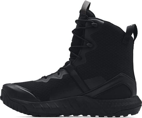 Under Armour Men's UA Micro G Valsetz Tactical Boots - 3023743-001 - Black/Black/Pitch Gray - 14 in Saudi Arabia