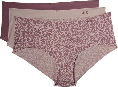 Under Armour Women's Hipster 3-Pack Printed Underwear , Dash Pink (667)/Hushed Pink , X-Small in Saudi Arabia