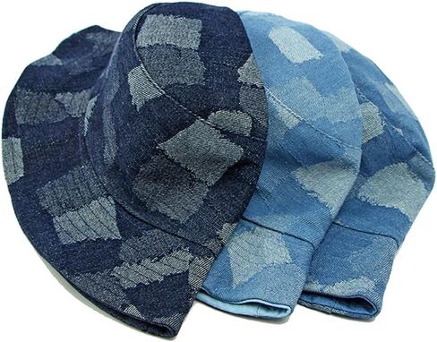 Denim Bucket Hats for Women Men Cute Jean Hat Packable Outdoor Sun Cap in Saudi Arabia