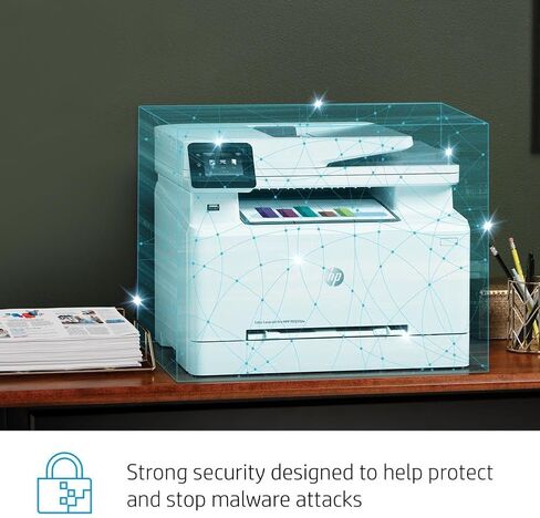 HP Color LaserJet Pro M283fdw Wireless All-in-One Laser Printer, Remote Mobile Print, Scan & Copy, Duplex Printing, Works with Alexa (7KW75A) in Saudi Arabia