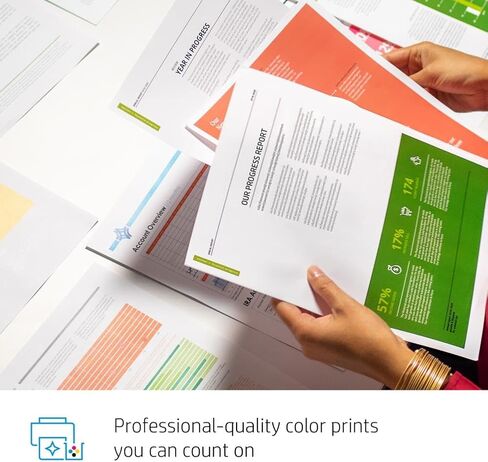 HP Color LaserJet Pro M283fdw Wireless All-in-One Laser Printer, Remote Mobile Print, Scan & Copy, Duplex Printing, Works with Alexa (7KW75A) in Saudi Arabia