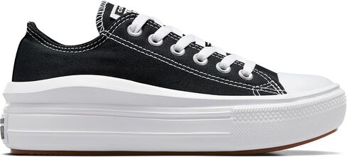 Converse Women's Gym Gymnastics Shoe, Black White White, 8.5 in Saudi Arabia