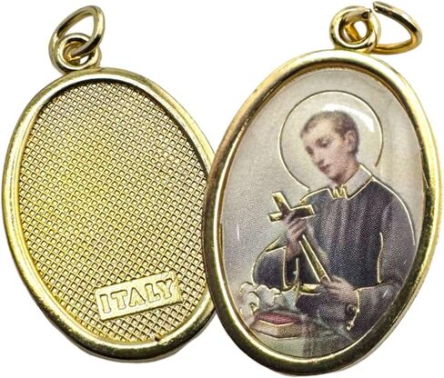 Westmon Works St Gerard Medal Set Italian Metal Pendant with Patron Saint of Fertility and Motherhood Prayer Card Made in the USA in Saudi Arabia
