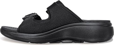 Skechers Go Walk Arch Fit Double Band Buckle Slide in Saudi Arabia