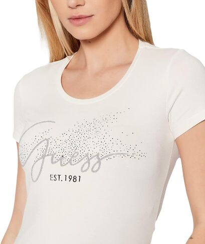 GUESS Women's Ss Cn Chloe Tee in Saudi Arabia