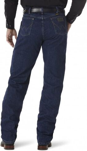 Wrangler Men's George Strait Cowboy Cut Original Fit Jean, Greyed Denim, 35W x 30L in Saudi Arabia