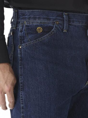 Wrangler Men's George Strait Cowboy Cut Original Fit Jean, Greyed Denim, 35W x 30L in Saudi Arabia
