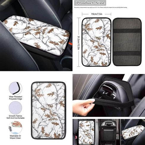 Howilath Sliver Dog Paw Print Cover Cover/Teadering Wheel Cover/Seatbelt Pads/Coasters/Keychain/Armrest Cushion ، 10pcs Auto Interior Accessories in Kuwait