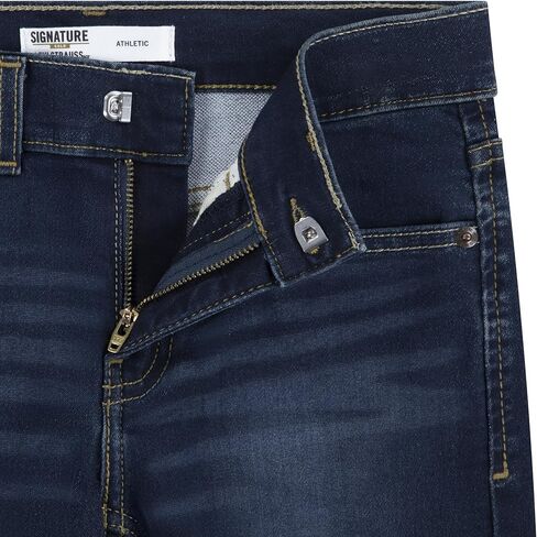Signature by Levi Strauss & Co Men's Athletic Fit Jeans Pants, -pittsburgh, 40W x 32L in Saudi Arabia