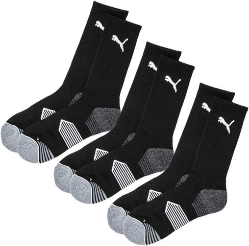 PUMA GOLF 2022 Unisex Crew Cut 3 Pair Pack (Unisex, Bright White, 3-5.5) in Saudi Arabia