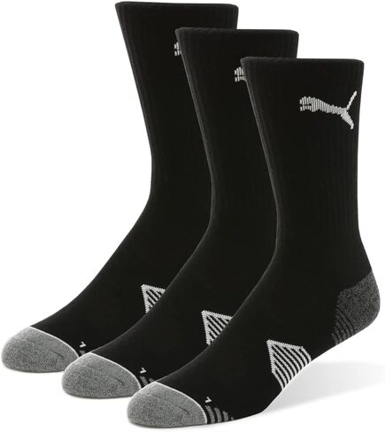 PUMA GOLF 2022 Unisex Crew Cut 3 Pair Pack (Unisex, Bright White, 3-5.5) in Saudi Arabia