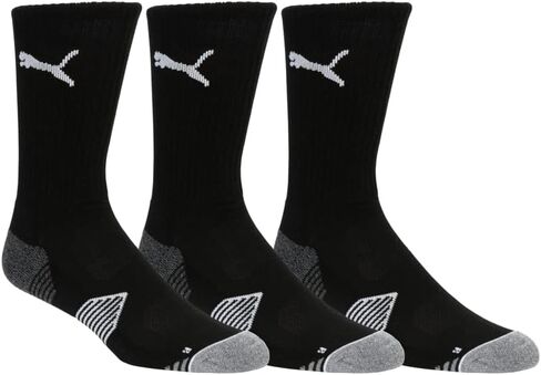 PUMA GOLF 2022 Unisex Crew Cut 3 Pair Pack (Unisex, Bright White, 3-5.5) in Saudi Arabia