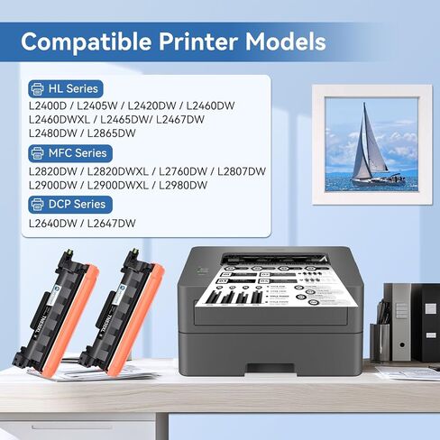 خرطوشة حبر بديلة متوافقة من إم تي تونر لخرطوشة حبر اتش بي 94A CF294A لطابعة ليزرجيت برو MFP M148dw M118dw MFP M148fdw M148 (أسود، عبوتان) in Saudi Arabia