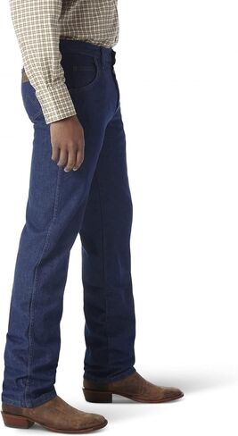 Wrangler FR47M Men's FR Flame Resistant Regular Fit Lightweight Denim Jeans - 44W x 32L in Saudi Arabia