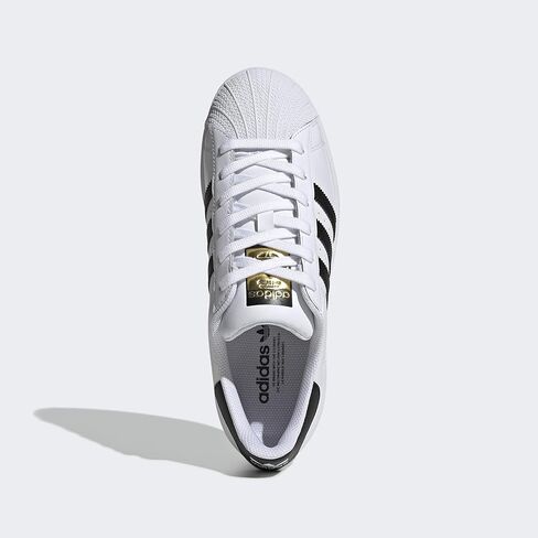 حذاء رياضي نسائي من adidas Originals Superstar، أسود/أبيض/أسود، 10 in Kuwait