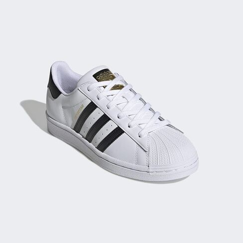 حذاء رياضي نسائي من adidas Originals Superstar، أسود/أبيض/أسود، 10 in Kuwait