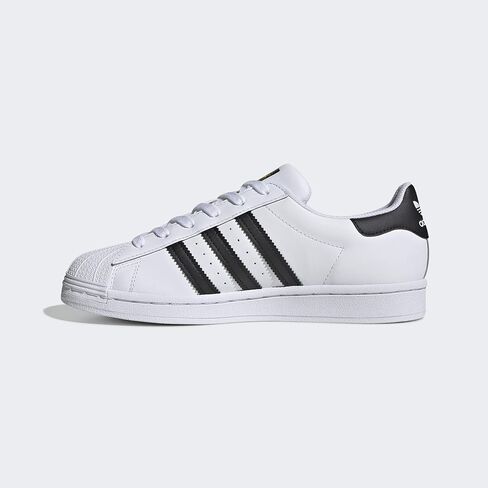 حذاء رياضي نسائي من adidas Originals Superstar، أسود/أبيض/أسود، 10 in Kuwait