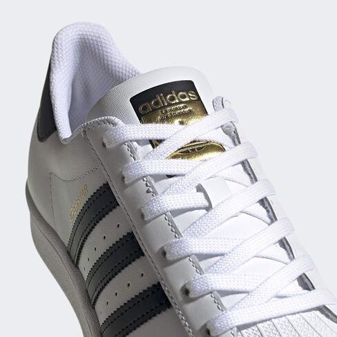 حذاء رياضي نسائي من adidas Originals Superstar، أسود/أبيض/أسود، 10 in Kuwait
