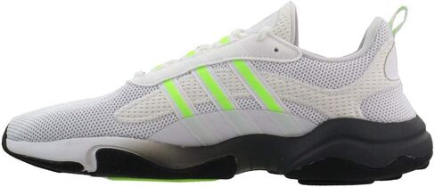 حذاء رياضي Haiwee للرجال من adidas Originals، FTWR أبيض/أخضر إشارة/أسود أساسي، 9 M US in Saudi Arabia