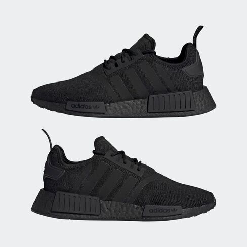 adidas Originals Men's NMD_R1 Primeknit Sneaker, Core Black/Black/Black, 5.5 in Saudi Arabia