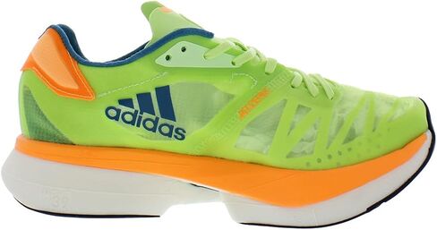 adidas Adizero Adios Pro 2 Running Shoe Pulse Lime/Real Teal/Flash Orange, 11.5 - Men's in Saudi Arabia
