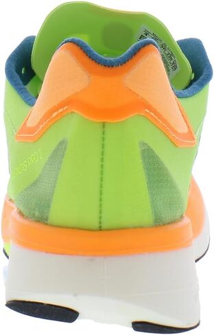 adidas Adizero Adios Pro 2 Running Shoe Pulse Lime/Real Teal/Flash Orange, 11.5 - Men's in Saudi Arabia