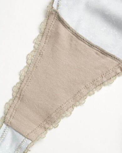 Lucky Brand Women's Underwear - 5 Pack Microfiber Stretch Lace Thong Panties (S-XL) in Saudi Arabia