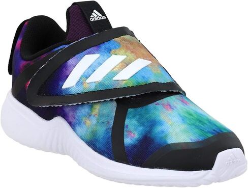 adidas Unisex-Kid's Fortarun X Running Shoe, Black/White/Black, 11K M US Little Kid in Kuwait