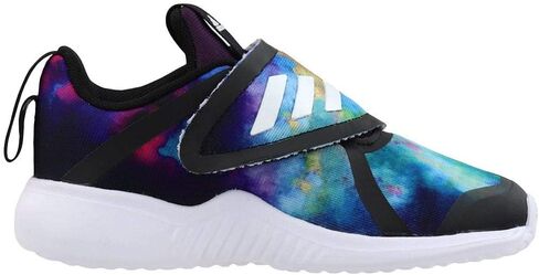 adidas Unisex-Kid's Fortarun X Running Shoe, Black/White/Black, 11K M US Little Kid in Kuwait