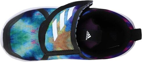 adidas Unisex-Kid's Fortarun X Running Shoe, Black/White/Black, 11K M US Little Kid in Kuwait