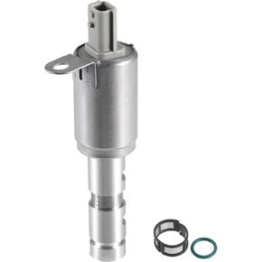 Engine Variable Valve Timing VVT Solenoid No.8200642783 - Car Engine Camshaft Oil Control Valve - for Renault CLIO Metal Silver Tone - 1 Pc