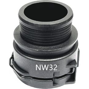 1436377,NW32 Coolant Hose Connector Adapter,Radiator Pipe Line Fitting for BMW X1,X2,X3,X5,X7,3 Series,5 Series,M3,M4,M6,Z3,Z4,for Audi VW Mercedes-Benz Land Rover,Engine Heater Hose Assembly Straight