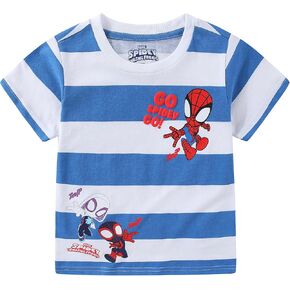 Marvel Spidey and His Amazing Friends Boys Short Sleeve T-Shirt for Toddler and Big Kids