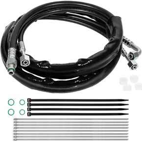 C4677 AUX AUX LINE LINE SET HOSE لعام 2008-2011 DODGE GRAND CARAVAN/CARAVAN ، للفترة 2008-2011 كرايسلر تاون آند كونتري