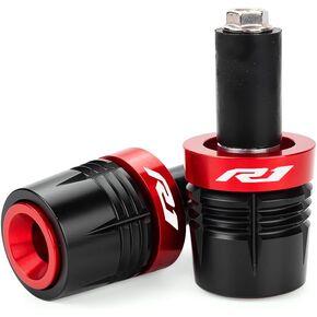 MOWOK Fit for Yamaha R1 R1M R1S YZF-R1 YZFR1 1998-2024 2020 2021 2022 2023 Motorcycle Accessories Handle Bar Ends Hand Grips Plug Caps Handlebar Balance Pad Sliders