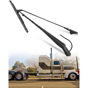 Right Passenger Side Windshield Wiper Arm Compatible with Kenworth T600 Models 1985 T600A Models 1986-2007 T800 W900 Models 1985-2015, Replace R23-1035-23 R23103523 R23-1035-23MAS