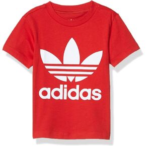adidas Originals Kid's Originals Trefoil Tee Shirt, white/black, S in Saudi Arabia