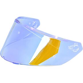 New K3 Visor Compatible With New AGV K3 Visor Replacement S M L Motorcycle Helmet Tinted Visor Face Shield (Clear Revo Red)