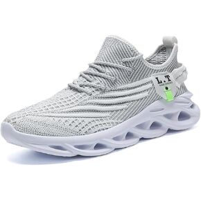 FUJEAK Mens Running Walking Tennis Shoes Mens Casual Fashion Gym Hiking Shoes for Men Sneakers Work Breathable Comfortable Lightweight