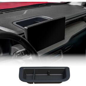 Mabett Dashboard Storage Organizer for Ford Maverick 2025,Anti-Slip Dash Panel Tray with Dedicated Sunglasses Compartment Behind Screen Maverick Accessories